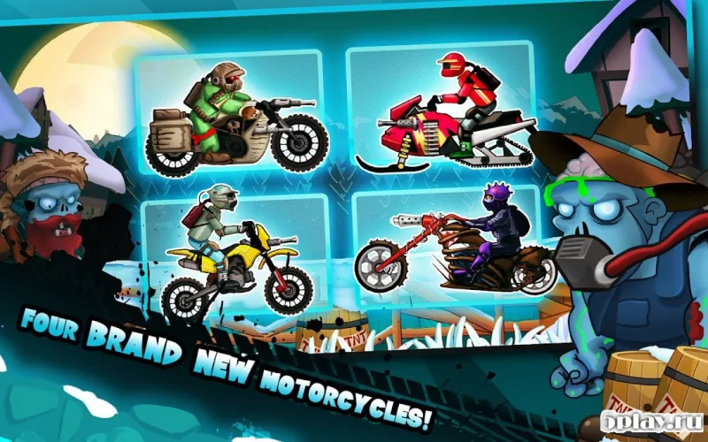 Zombie Shooter Motorcycle Race screenshot 1