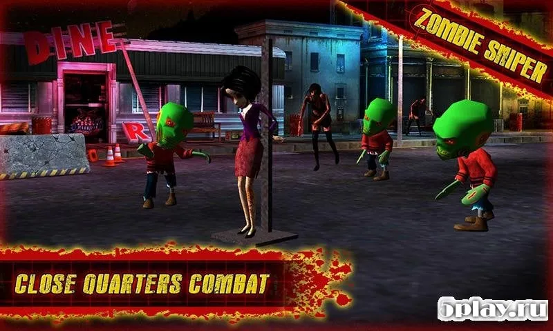 Zombie Sniper 3D screenshot 1
