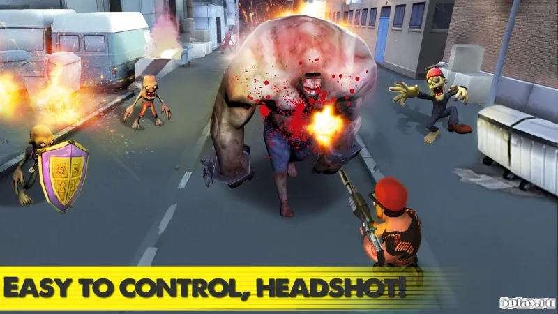 Zombie Street Battle screenshot 2