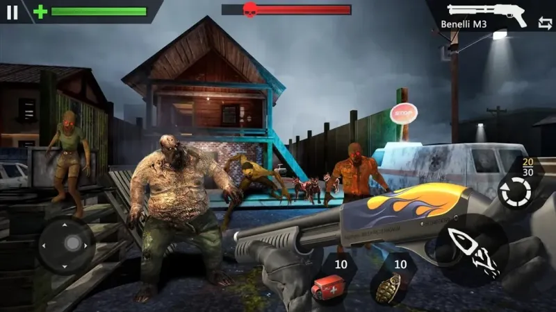 Zombie Target - Offline zombie shooting game 1.4.14 screenshot 4