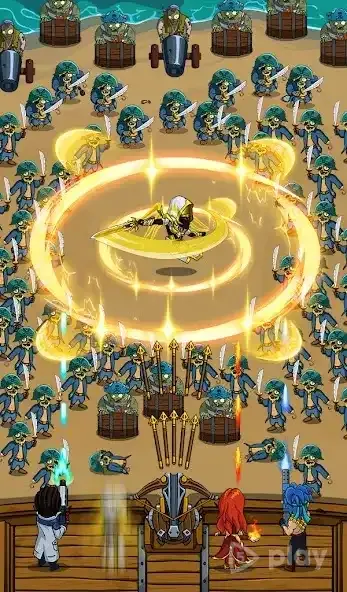 Zombie War: Idle Defense Game 318 screenshot 3