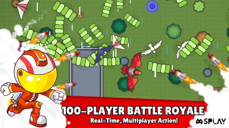 ZombsRoyale.io - 2D Battle Royale screenshot 1