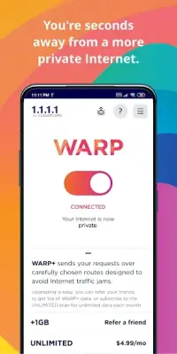 1.1.1.1 + WARP: Safer Internet 6.38.2