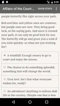 Affairs of the Court: Choice of Romance