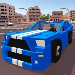 Blocky Army City Rush Racer