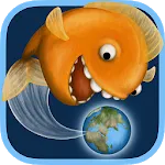 Floating Blue Sea Reflection