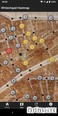 Whitechapel Heatmap 1.0