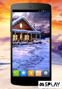 Зимний праздник Живые обои 3.2.2