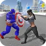 Amazing Captain Hero Fighting Fun