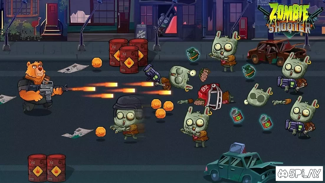 Ведмідь -навідник: Зомбі -стрілець 2.4