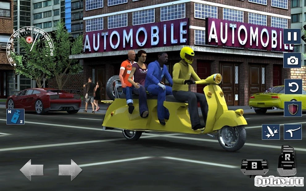 Bus Bike parking & Driving Dead Zombies Rescue 3D 2.2