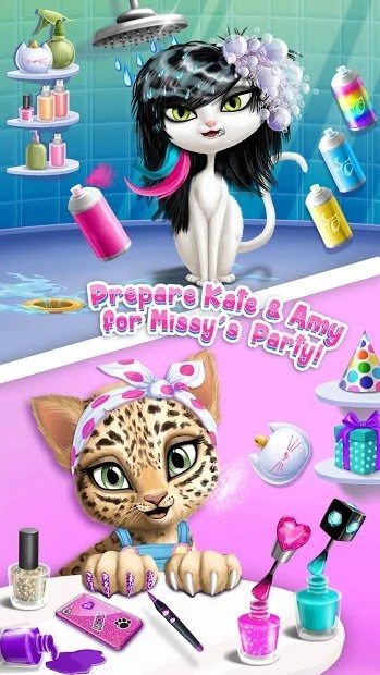 Cat Hair Salon Birthday Party - Virtual Kitty Care 6.0.3