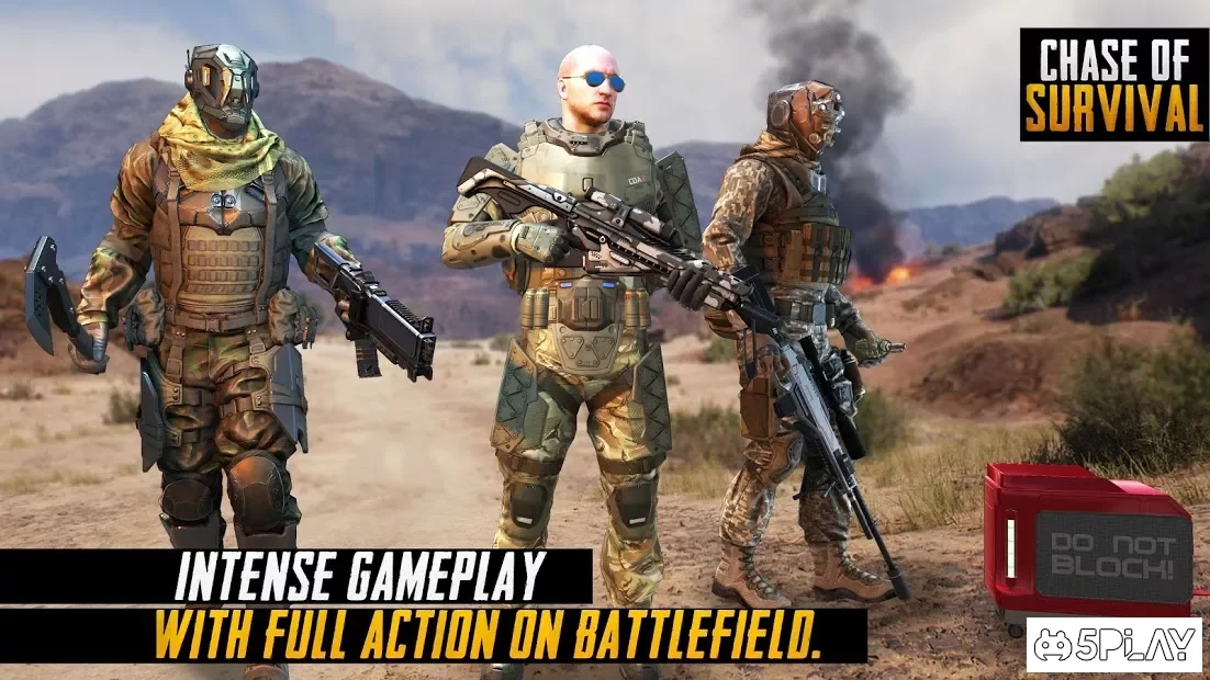 Погоня на виживання: інтенсивна екшн -стріляна війна 1.0