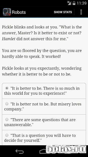 Choice of Robots 1.1.1