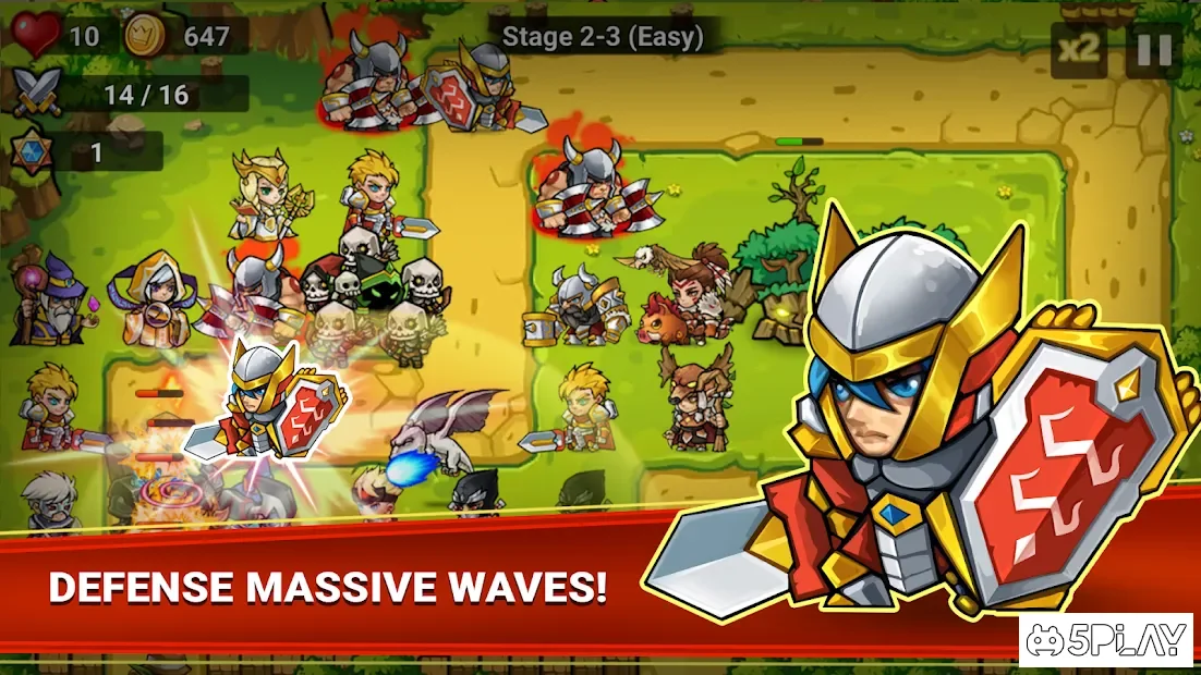Defense Heroes: Defender War Offline Tower Defense 0.5.0