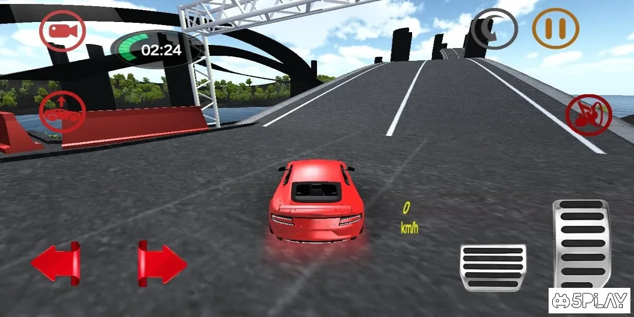 Экстремальные гонки по мостовой. Вождение на авто. 1.0.9