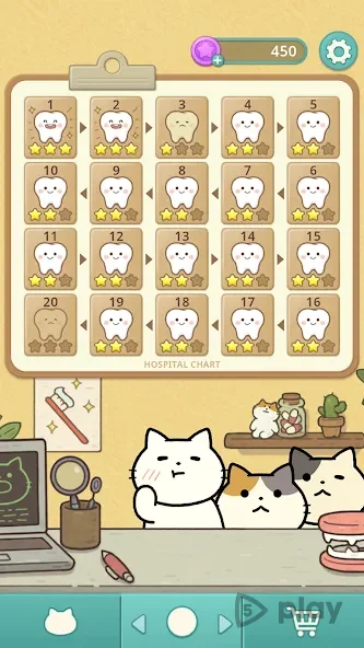 Фантастический кошачий дантист - арканоид 0061