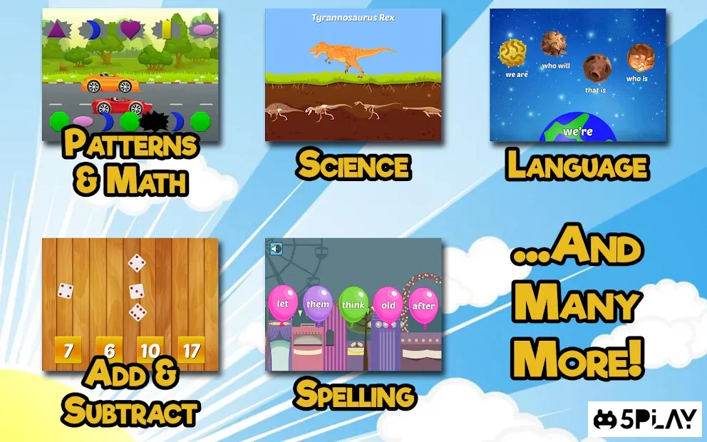 First Grade Learning Games 5.0