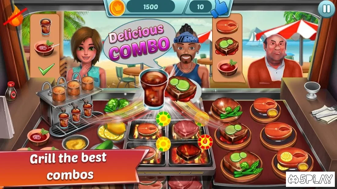 Food Truck Restaurant : Kitchen Chef Cooking Game 1.19