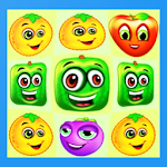 Фрукти три в ряд без реклами