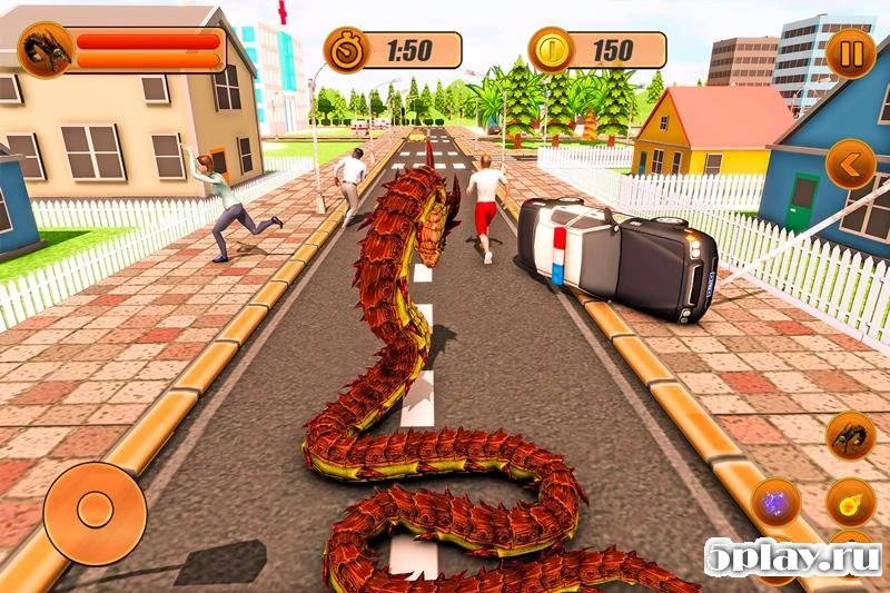 Furious Anaconda Dragon Snake City Rampage 1.0
