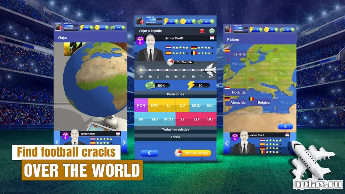 Футбольный агент - Мобильный футбольный менеджер 2.0.2