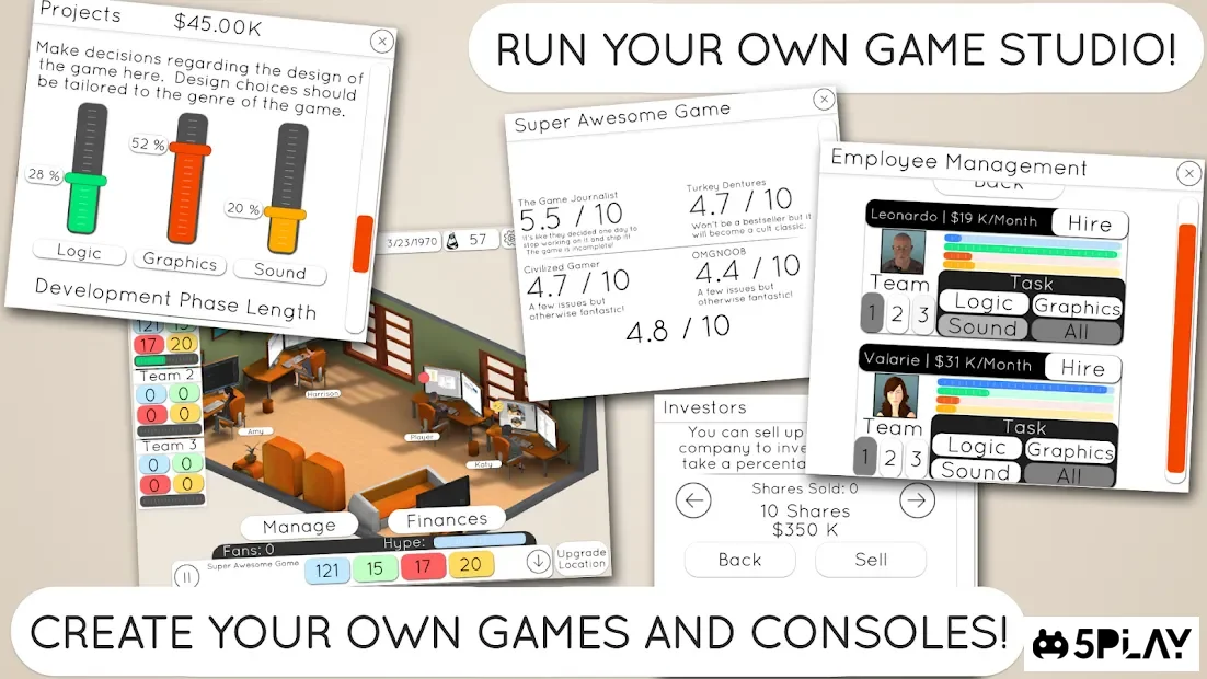 Game Studio Tycoon 2 v4.3