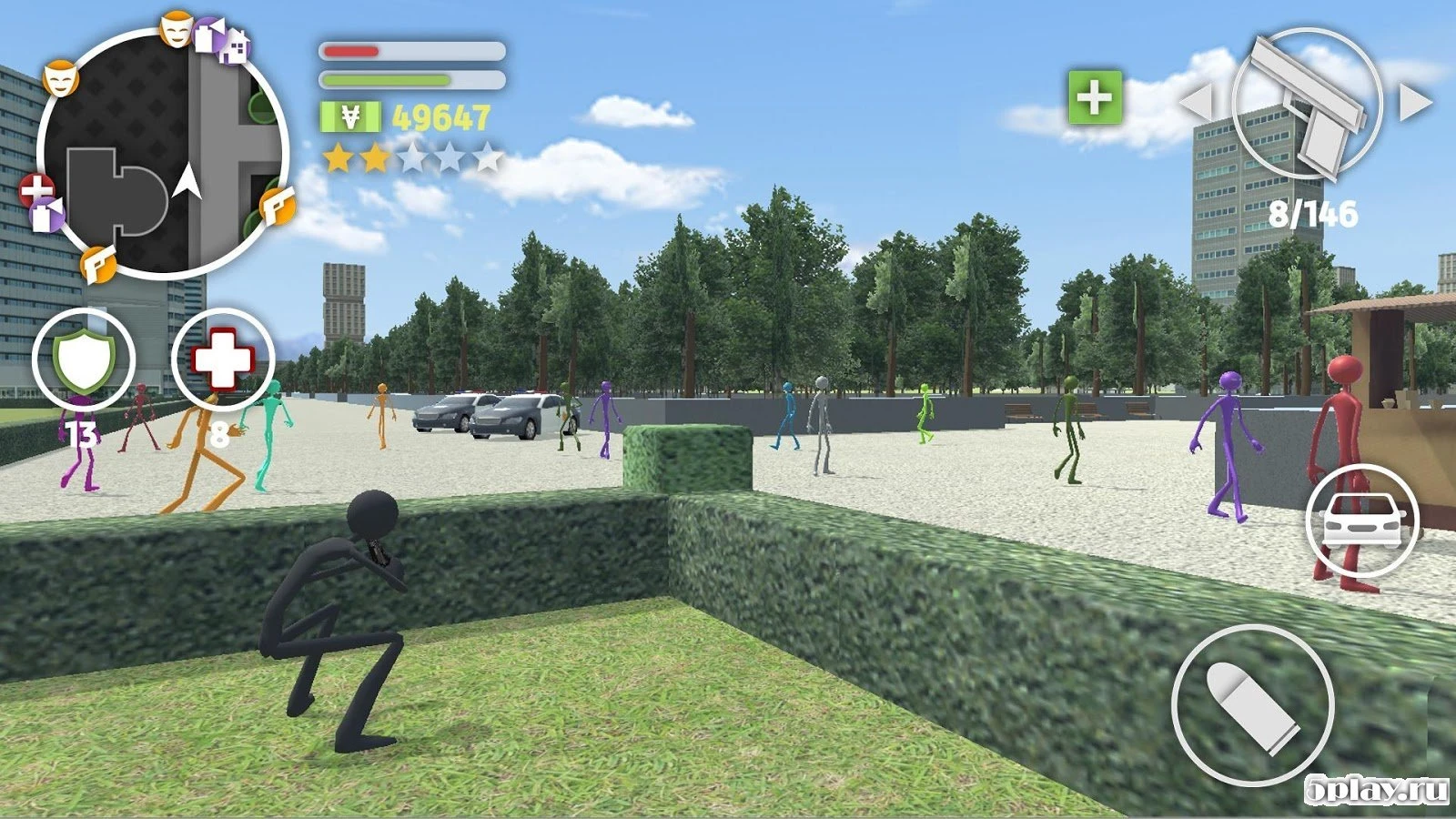 Grand Stickman Auto V 1.08