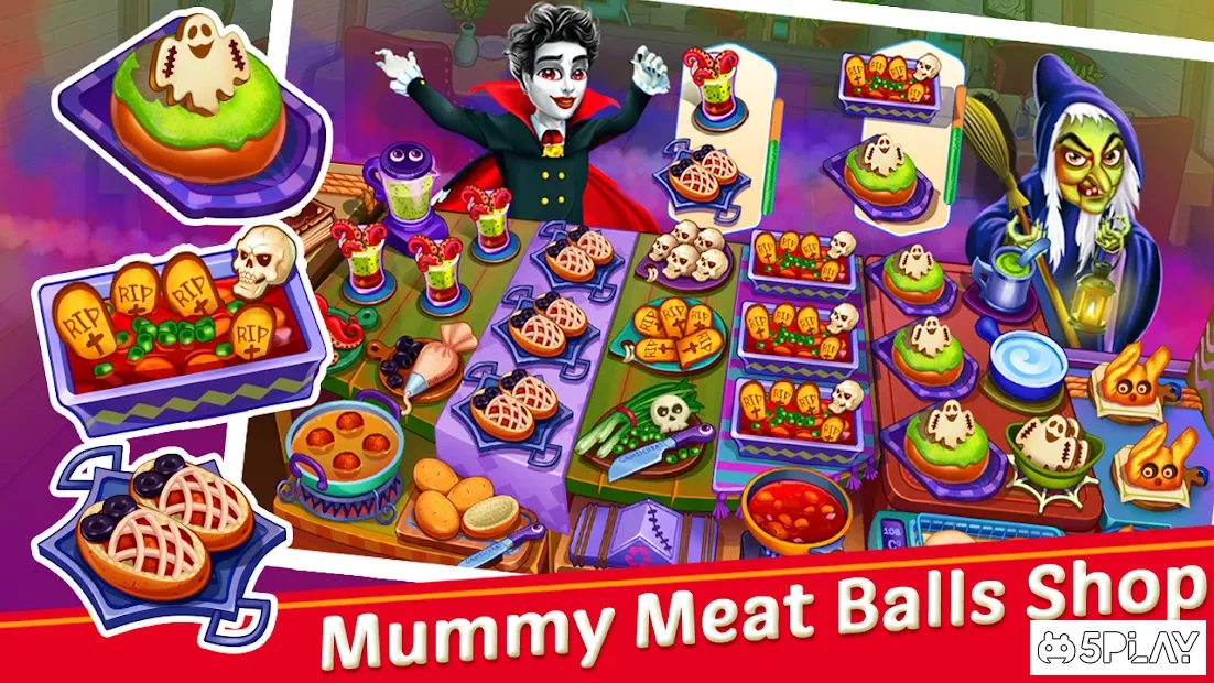 Halloween Cooking: Chef Madness Fever Games Craze 1.4.25