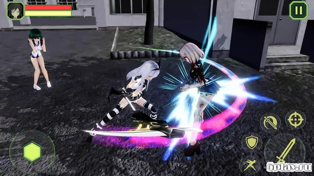 High School Girls-Anime Sword Fighting Games 2018 v2.3