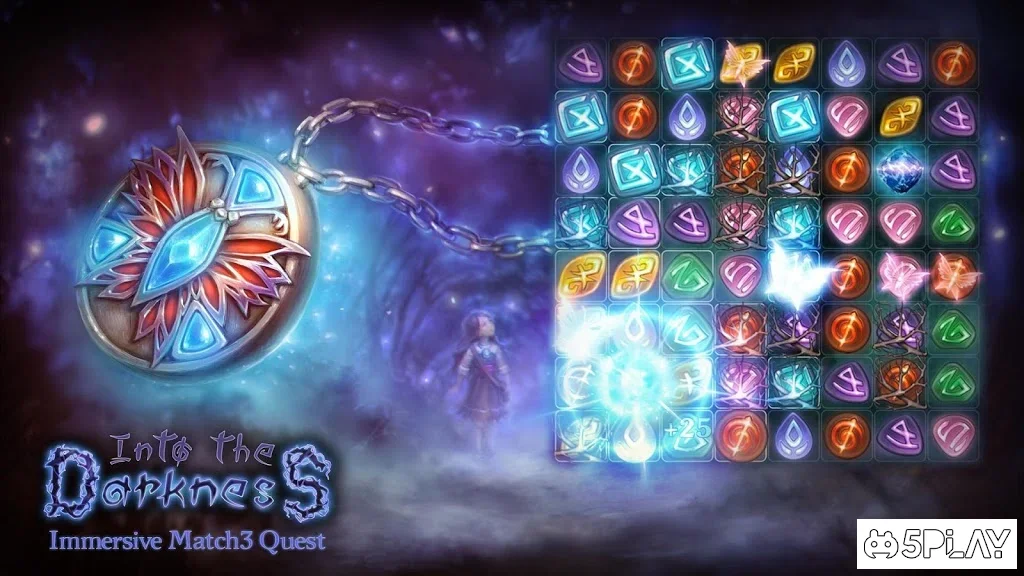 Into the Darkness - три-в-ряд игра история Алисы 0.58