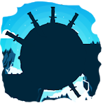 Knife Hit Planet Dash: Flip attack