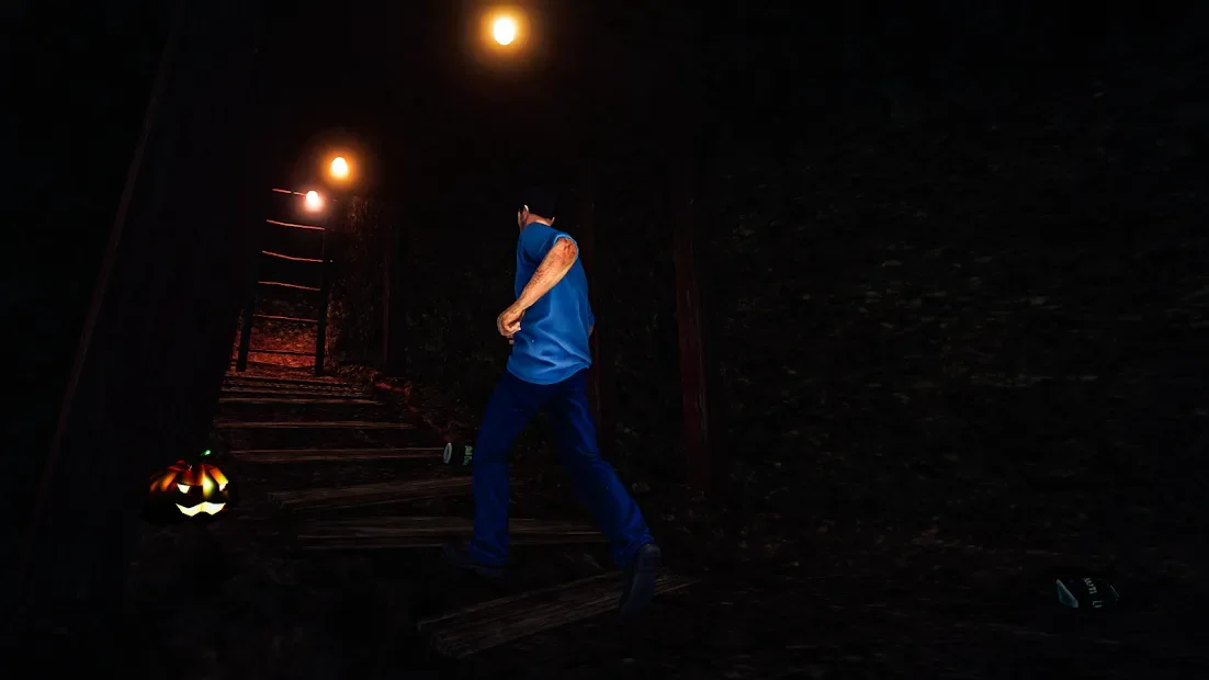 Курица голова то страшно ужастик преследуемый дом 1.3