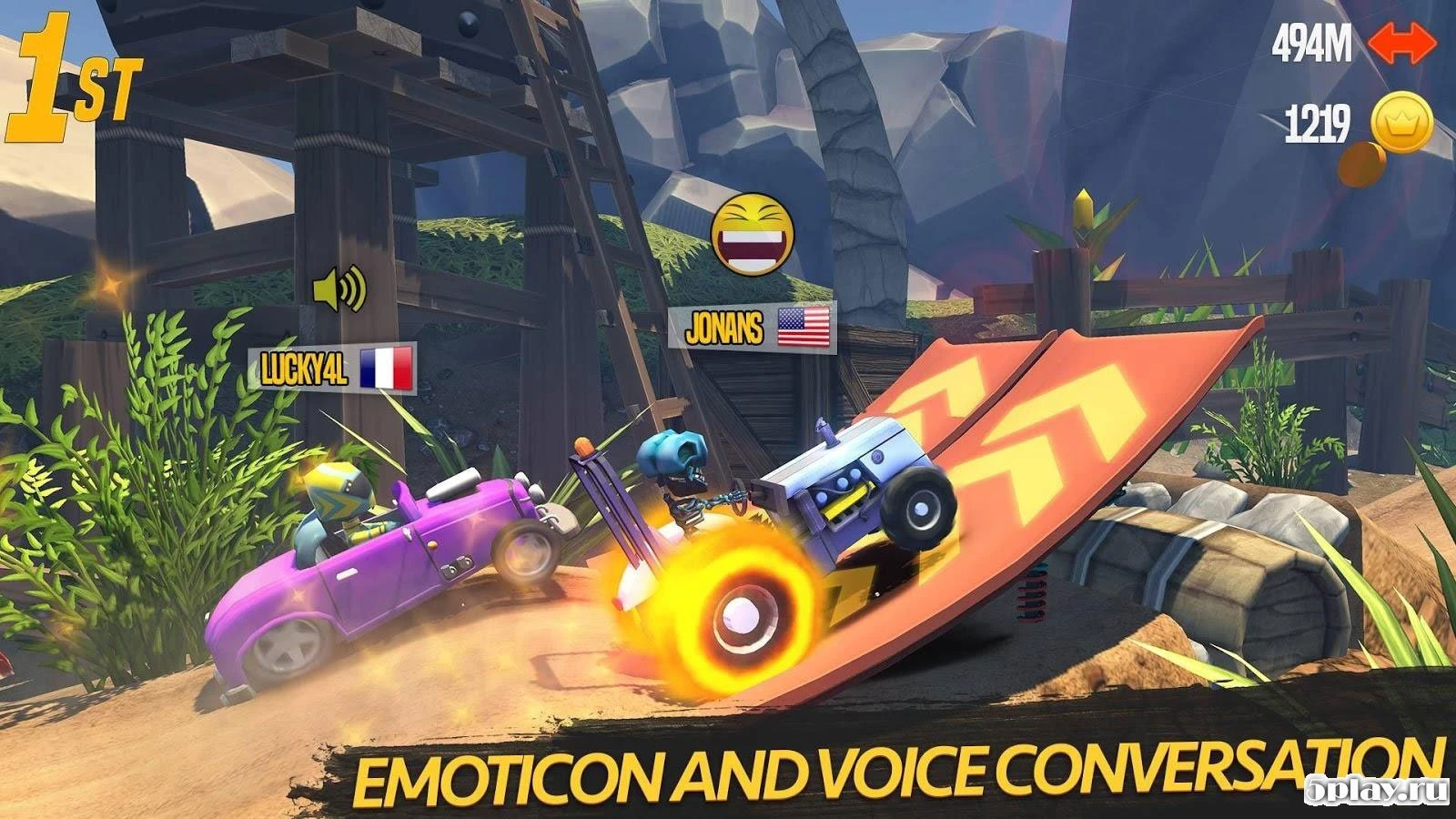 MaxUp: Multiplayer Racing 1.0.9