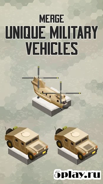 Merge Military Vehicles Tycoon - Idle Clicker Game 1.1