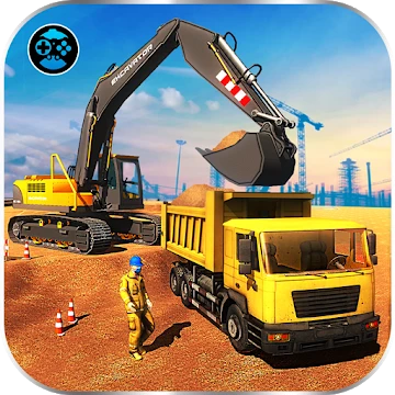 Міський важкий екскаватор: будівельний кран