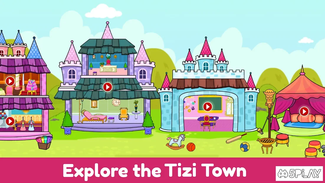 Мой Мир Tizi - Игры для Детей Town Games 5.9