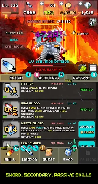 One Combo Sword - Grow your Sword 2.1.7