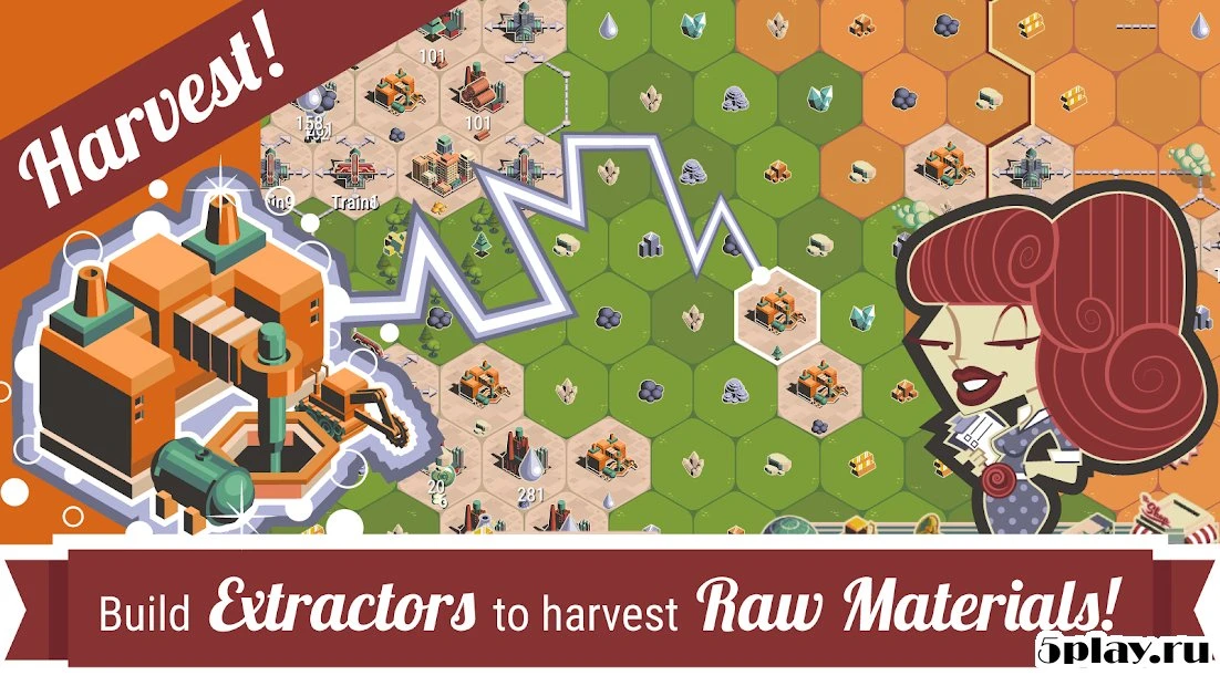 Rocket Valley Tycoon — игра, управление ресурсами 1.0f