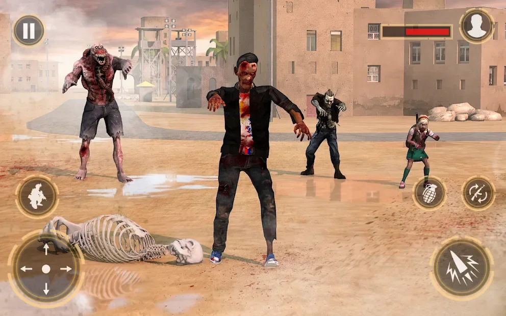 Scary Zombies Halloween Takedown 1.5