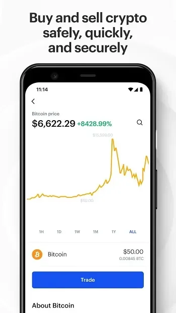  Coinbase - Bitcoin Wallet 6.63.2 на андроїд безкоштовно