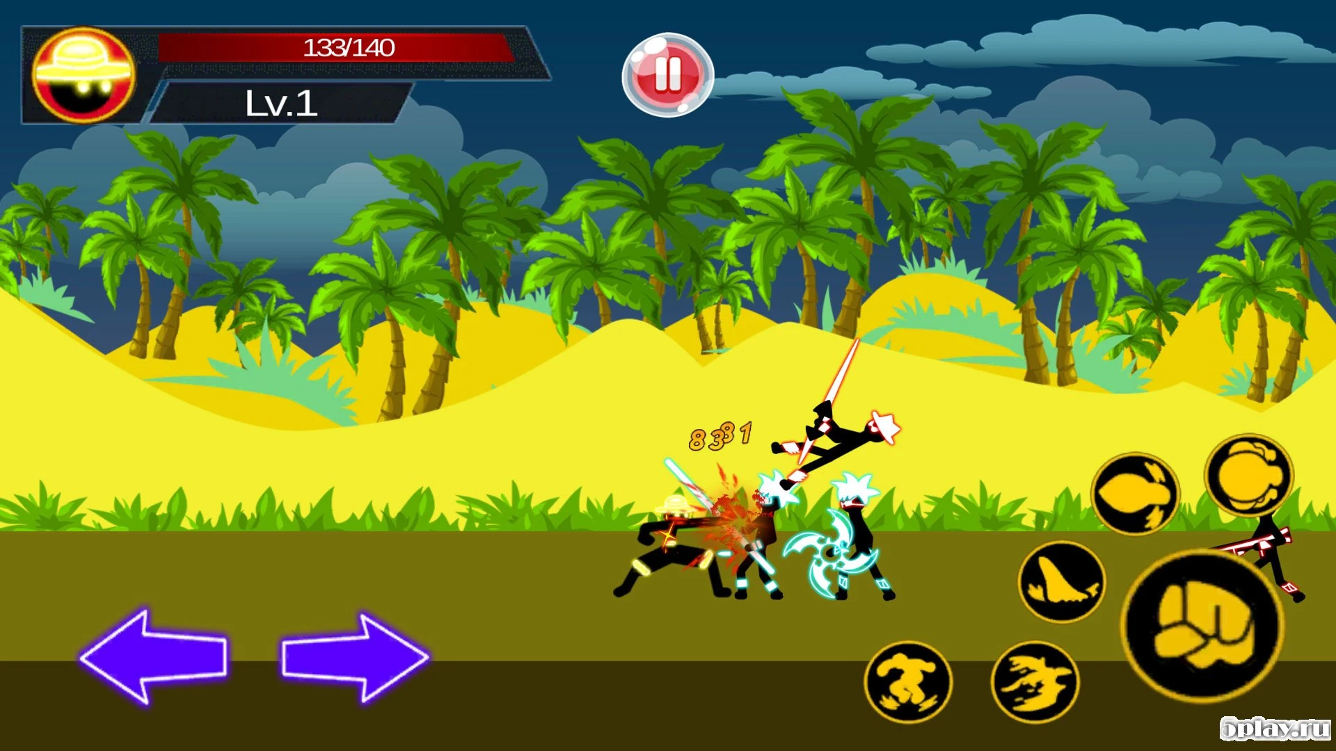 Stickman Hero - Pirate Fight 1.5