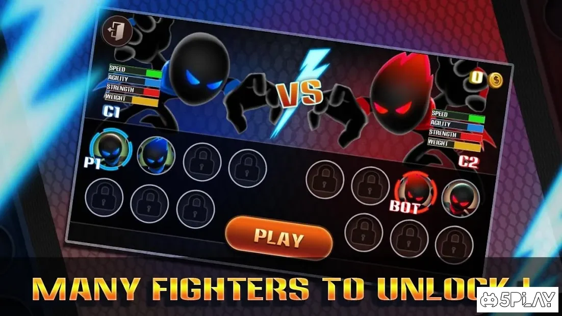 Stickman Warriors:UFB Fighting 1.1.0