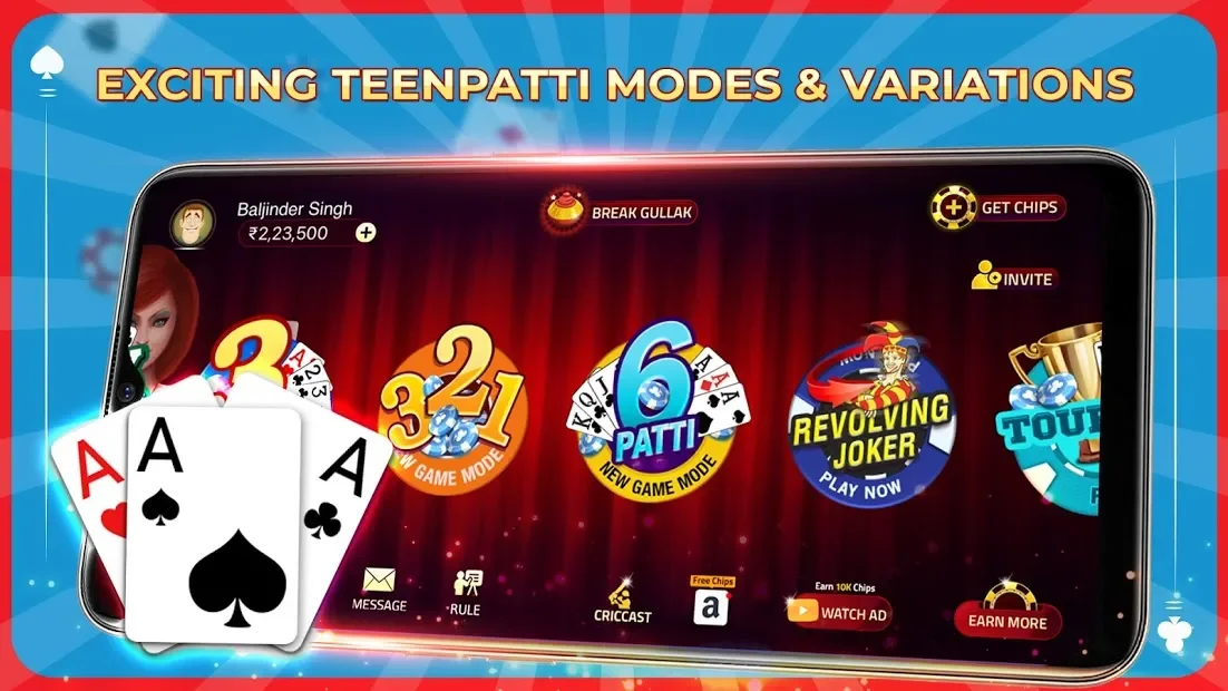 Teen Patti by Octro - Real 3 Patti Game 7.92