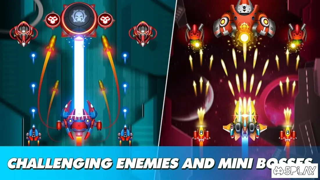 Thunder Fighter Squadron: Strikers Shoot Em Up 5.7