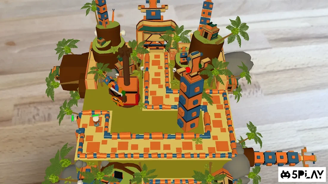 Tricky Temple for Merge Cube v2