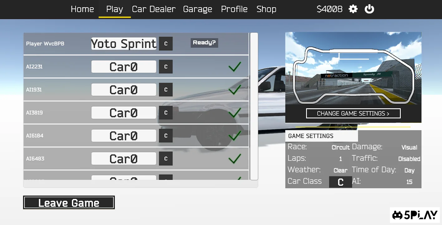Tuner Z - Car Tuning and Racing Simulator 0.9.6.4.6