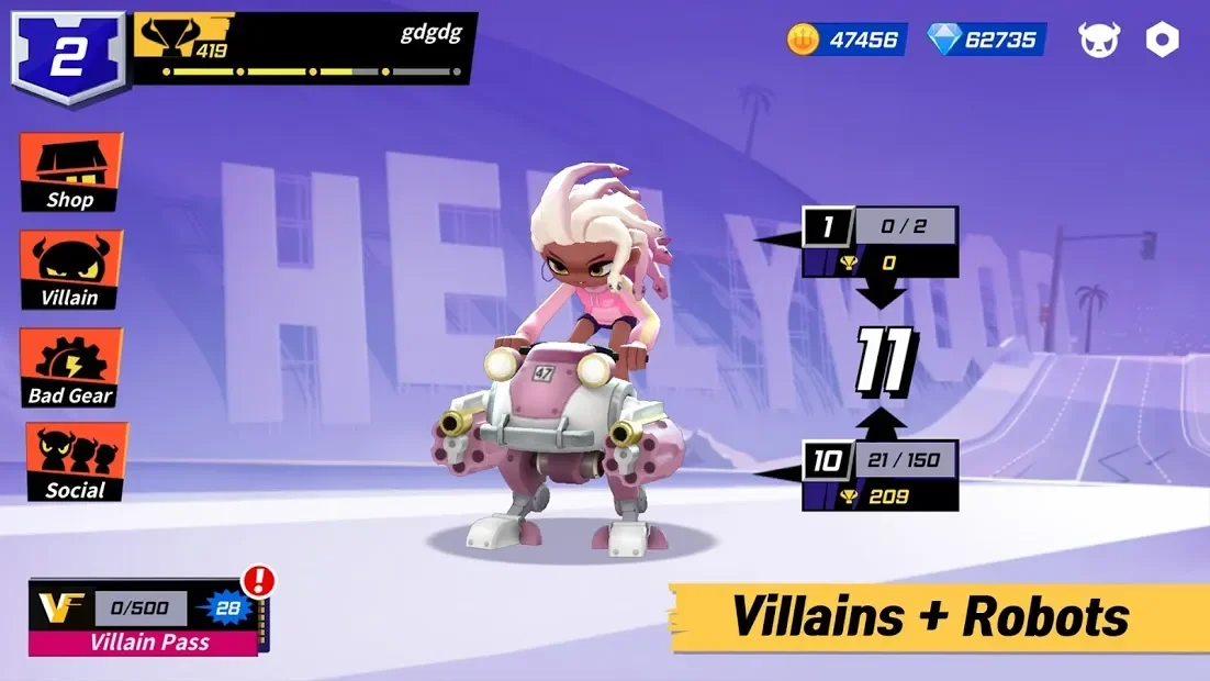 Villains : Robot Battle Royale 1.2.2