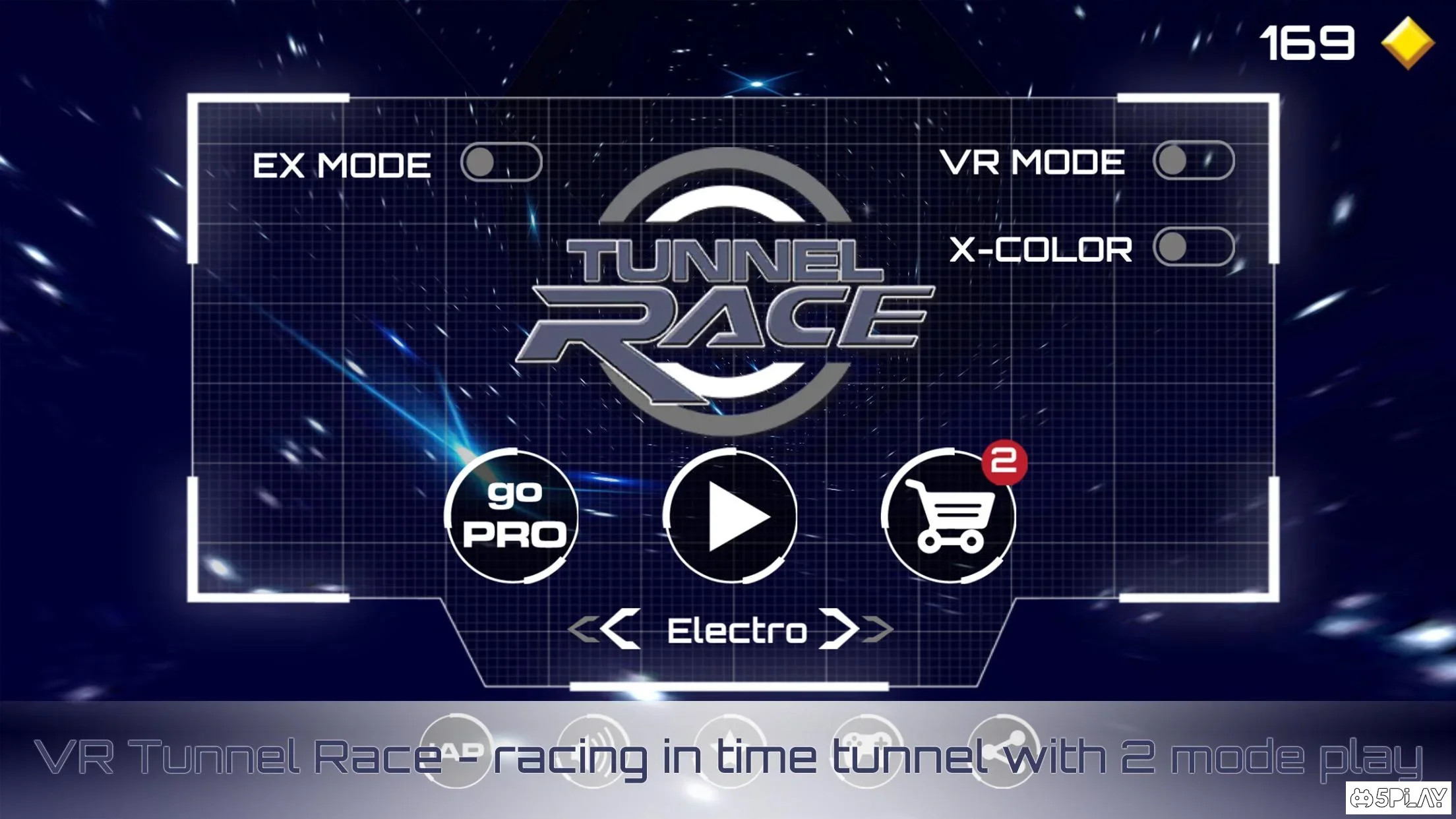 VR Tunnel Race Free 3.6
