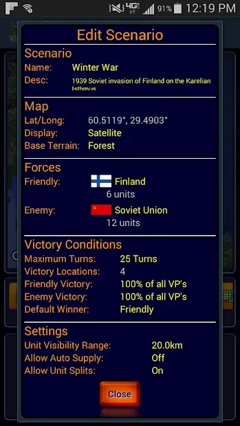 Wargame Constructor 2.3